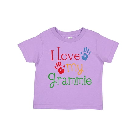 

Inktastic I Love My Grammie Gift Toddler Boy or Toddler Girl T-Shirt