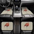 thumbnail image 6 of Gaeub Flamingo Sitting On Chair Print 4 Pieces Car Floor Mats Car,Universal Car Carpet Mats,Fit for SUV, Vans, Sedans,Trucks, 6 of 6