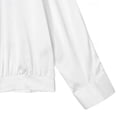 thumbnail image 3 of gbyLJF Men's Wrap V-neck Satin Shirts Business Casual Long Sleeve Blouses Wedding Party Dressy Tops, 3 of 8