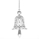 thumbnail image 1 of Adornos de Campana de Cristal Transparente, AtrapasueñOs, Fabricante de ArcoíRis, Juego de 2 Colgantes de Campanas de Viento de Vidrio, DecoracióN del Hogar, 1 of 5