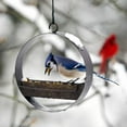 thumbnail image 2 of Mosaic Birds Bistro Bird Feeder - Premium Metal Bird Feeder, Chew-Proof, Weather & Water Resistant, 16.9oz, 1 Piece, Black, 2 of 8