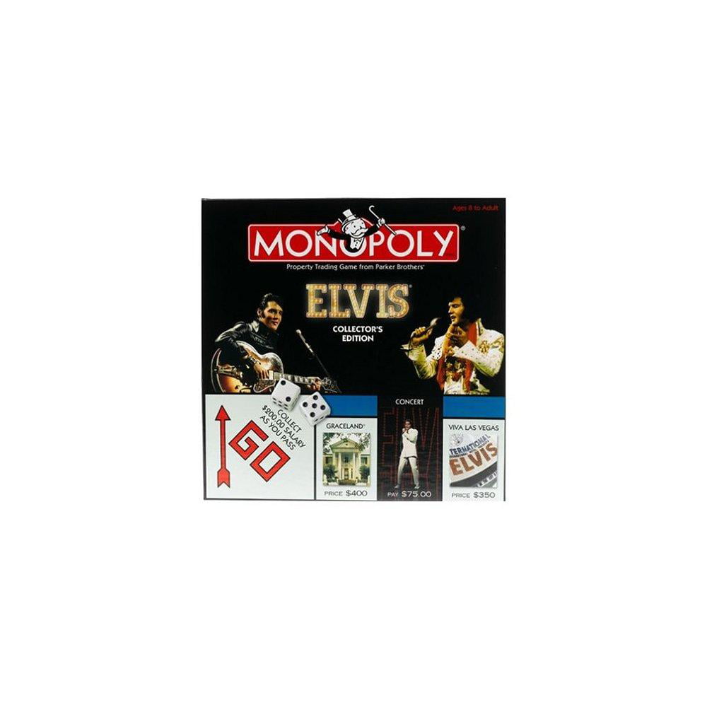 Board Monopoly Elvis 2002 Collectors Edition Parts:Tokens,Money Property Cards 