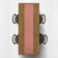 thumbnail image 2 of Creative Products Pink Sun Pattern 16 x 72 Cotton Twill Table Runner, 2 of 3