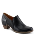 thumbnail image 3 of PATRIZIA Women's JULANEAH Embossed Slip-On Shooties with Demi-Covered Stacked Heel and Dual Elastic, 3 of 9