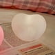 thumbnail image 5 of Luz de noche linda con forma de corazón Lámpara de noche suave con forma de corazón Luz de noche ideal para dormitorio, baño, pasillo, cocina blanca, 5 of 5