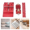 thumbnail image 1 of Kit de Afilado de Cincel, Aleación de Aluminio Preciso de Aluminio de 15-45 Grados Referencia de Afilado de Cincel Para Carpintería para Carpintería, 1 of 7