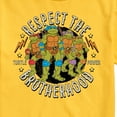 thumbnail image 3 of Teenage Mutant Ninja Turtles - Respect The Brotherhood - Men's Short Sleeve Graphic T-Shirt, 3 of 5