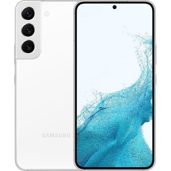 Restored Samsung Galaxy S22 5G 128GB White Unlocked (Refurbished)