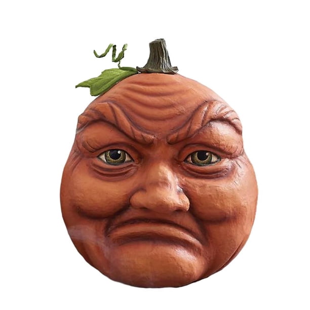 Otoño Calabaza Falsa Con Rica Expresión Para La Decoración De Acción De Gracias De Halloween Advancent HA043587-03