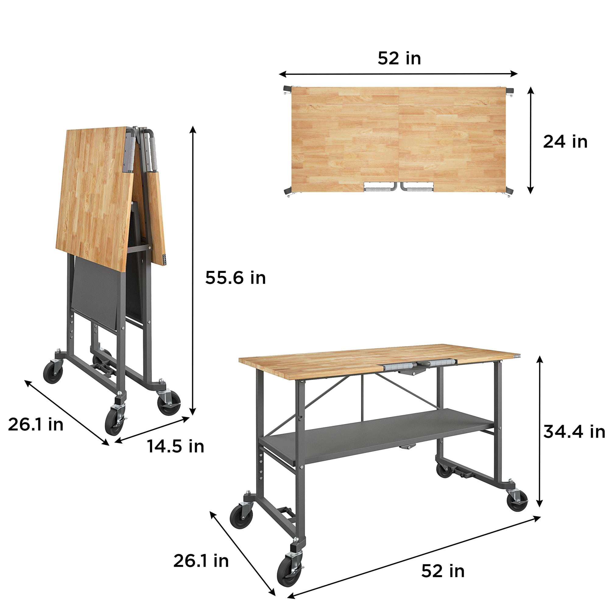 Free Shipping! COSCO SmartFold Portable Workbench / Folding
