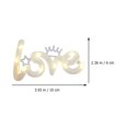 thumbnail image 4 of GOOHOCHY 2pcs LED LED letras Lámparas decorativas elegantes luces escena luces de diseño, 4 of 7