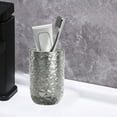 thumbnail image 1 of Xihbxyly Vaso de Dientes Transparente Glaciar, Diseño Gris Claro, Material Pet Ecológico, Agarre Cómodo, Uso Diario, Vaso de Lavado para Parejas, Gran Capacidad de 300 Ml, Tamaño de 10,6 X 7 Cm, 1 of 6