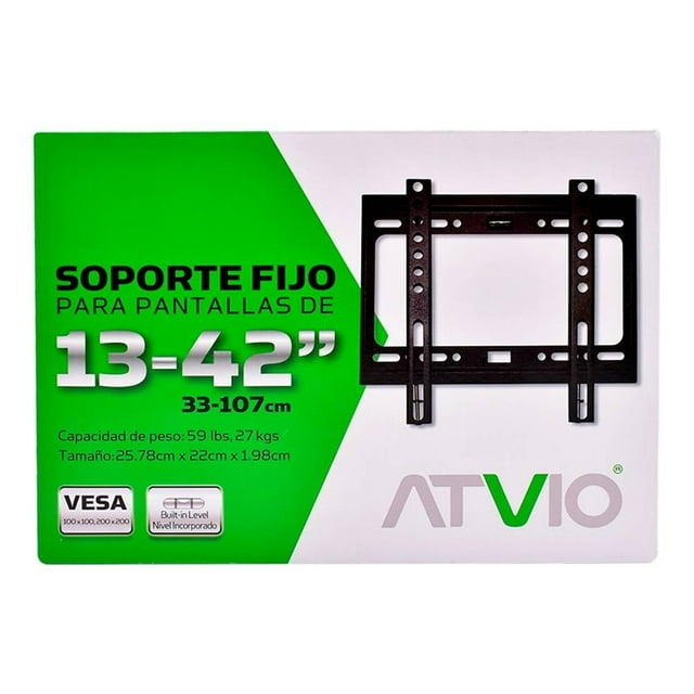 Soporte Fijo Atvio para Pantallas de 13-42 Pulgadas