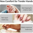 thumbnail image 6 of Designed specifically for seniors and those with thick nails | Easy Clip 3-in-1 Electric Nail Clipper, intelligent automatic trimming and filing device, with LED lighting and safety guard.Vruelia, 6 of 7