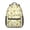 Baseballs and Crossed-1, variant on Baseballs and Crossed Bats Light Beige Backpack for School, Cute School Bag with Adjustable Shoulder Straps and Padded Back, 15.3"x11"x6.7"