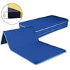 Coast Athletic 6 x 12 Ft Folding Gymnastics Mat (Black)