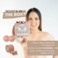 thumbnail image 3 of WOD Tape Boob Tape 1 Pair of Nipple Covers Sweat Proof Large Breast, Beige, 3 of 6