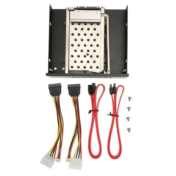 HDD Mobile Rack Cage,2.5in Internal HDD Enclosure HDD Internal SATA Tray SATAHDD Enclosure Enhanced Features