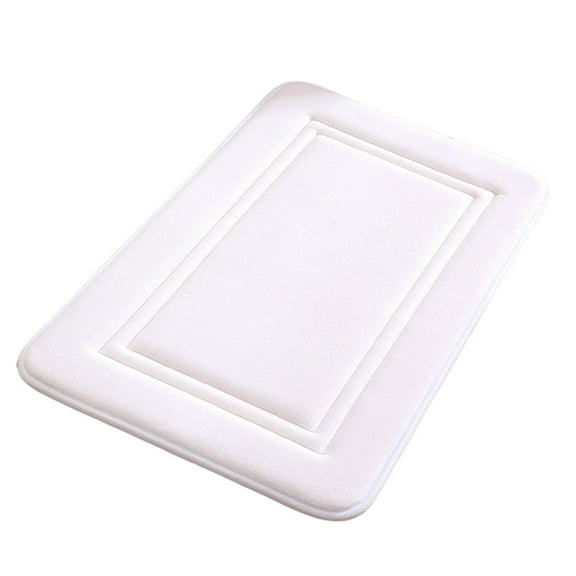 Memory Foam Bath Mat Rug, Ultra Soft and Non-Slip Bathroom Rugs, Water Absorbent and Machine Washable Bath Rug for Bathroom, Shower, and Tub,15" x 23"