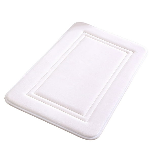 Yhmxh Alfombrillas de baño para baño Alfombrilla absorbente de espuma para baño, alfombrilla para puerta de baño, alfombrilla seca para pies, alfombrilla antideslizante para puerta de entrada