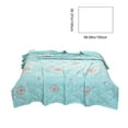 thumbnail image 3 of HongHeng Shabby Chic Cooling Quilt for Bed Blankets Muslin Cotton Summer Quilts Lightweight Soft Kids Comforter for Girls Teens, 39"x59", 3 of 6