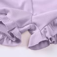 thumbnail image 5 of FAIWAD 2Pcs Toddler Girl Sleeveless Ruffle Tops and Ruffle Hem Pant Set Tracksuit Clothes for Kids, 5 of 8