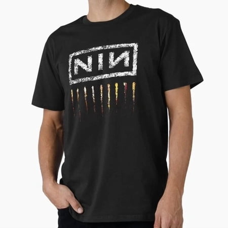 Dark Red Of N-I-N T-Shirt S-5Xl