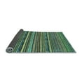 thumbnail image 2 of Ahgly Company Indoor Rectangle Abstract Light Blue Modern Area Rugs, 2' x 4', 2 of 4