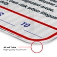 thumbnail image 6 of Pool Rules Sign, Red Pool Sign,, 6 of 8