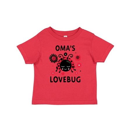 

Inktastic Valentine s Day Oma s Lovebug Gift Baby Boy or Baby Girl T-Shirt