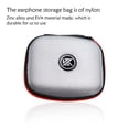 thumbnail image 3 of pitrice KZ Bluetooth Compatible Écouteur Sac de Rangement EVA Portable Carré Casque Boîte Écouteurs Rangement Étui Organisateur Accessoires Argent, 3 of 8