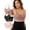 Black/Brown Sugar/Wild Flower, variant on Push Up Wireless Bras for Women Longline Everyday Bra, Classic T-Shirt Bra for Natural Lift and Comfort,Sleep Bralette