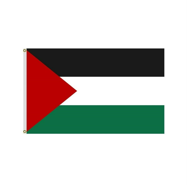 Precio sorpresa!Bandera grande de Palestina, poliéster, 150x90cm, decoración del Festival Palestino de Gaza