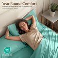 thumbnail image 3 of Juego de sábanas tamaño queen Utopia Bedding, 4 piezas, microfibra suave, 3 of 8