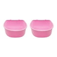 thumbnail image 4 of 2pcs Pet Hanging Feeder Cage Feeding Bowls Portable PP Material Easy Installation for Dogs Cats Puppy, 4 of 9
