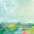 thumbnail image 3 of Schlabach, Sue 12x12 Black Modern Framed Museum Art Print Titled - Colorful Horizon Square I, 3 of 5