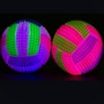 thumbnail image 2 of CHUANK Light up Dog Ball Elastic Flashing Ball Glowing Interactive Dog Toy Ball Flash LED Dog Ball Toy Pet Color Light Ball Bounce-Activated for Dogs and Puppies, 2 of 8