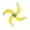 Yellow, variant on Interactively 4 Leaves Shape Windmills Bird Toy Rotate Spinner Wheel Parrots Toy Accessories for Bird Cage