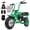 Green, variant on FRP 40cc Mini Bike Gas Powered 4-Stroke off Road Dirt Bike for Teens, Youth Pocket Bike with Pull Start & Disc Brake, 18 mph Max Speed (Green)