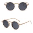 thumbnail image 4 of Dalazy 1/2/3/5 Rond à la Mode pour Femmes Élégant avec Lentille Polarisée Coussinets de Nez Réglables Lunettes Femmes C05 beige 1 Pce, 4 of 6