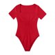 thumbnail image 3 of Body moldeador de moda para mujer, ajustado, informal, liso, mono de yoga, pantalones cortos, corsé, mono para mujer, 3 of 3