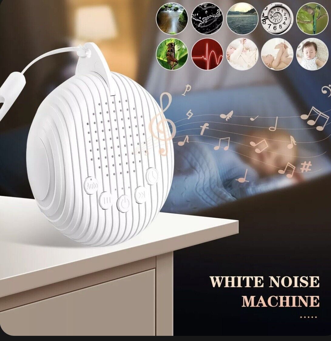 Portable White Noise Sleep Sound Machine, Portable Baby Sleep Machine