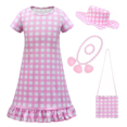 thumbnail image 1 of Nouvelle Robe de Nuit cosplay Barbie Mode pour Enfants, 1 of 2