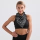 thumbnail image 3 of bufanda de protección solar para ciclismo Suave fresco verano deportes al aire libre ciclismo triángulo Bandana protección solar transpirable cuello elástico bufanda máscara facial Hugtrwg Para estrenar, 3 of 6