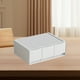 thumbnail image 4 of Organizador de Cajones de Escritorio | Caja Modular Apilable para Cosméticos | Organizador de Escritorio de Plástico Blanco con Cajones Deslizantes Suaves | Almacenamiento de Papelería y Maquillaje d, 4 of 6