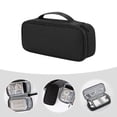 thumbnail image 5 of KALLORY Compact Black Electronic Organizer Bag For Travel 1Pack 9.8X4.7X2.6in, 5 of 8