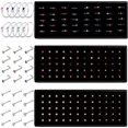 thumbnail image 1 of Ubjuliwa 160pcs Stainless Steel Stud Nose Rings Set for Women Crystal Rhinestone Nose Rings Stud Cartilage Septum Lip Nose Piercing Jewelry, 1 of 7