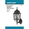 thumbnail image 7 of Nuvo Lighting - Banyan-1 Light Outdoor Wall Lantern-6.13 Inches Wide by 17, 7 of 7