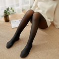 thumbnail image 2 of Women's Magic Super Thick Warm Winter Double Line Elastic Warm Tights,Style 2, 2 of 4