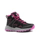 thumbnail image 4 of Bota Charly Negro/Rosa Para Dama Senderismo Deportivas 22-27 negro 25, 4 of 6